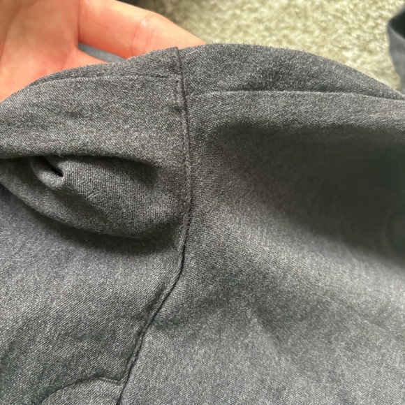 Old Navy High-Waist Pixie Skinny Ankle Pant Dark Heathered Gray 14 Office Work - Picture 8 of 11